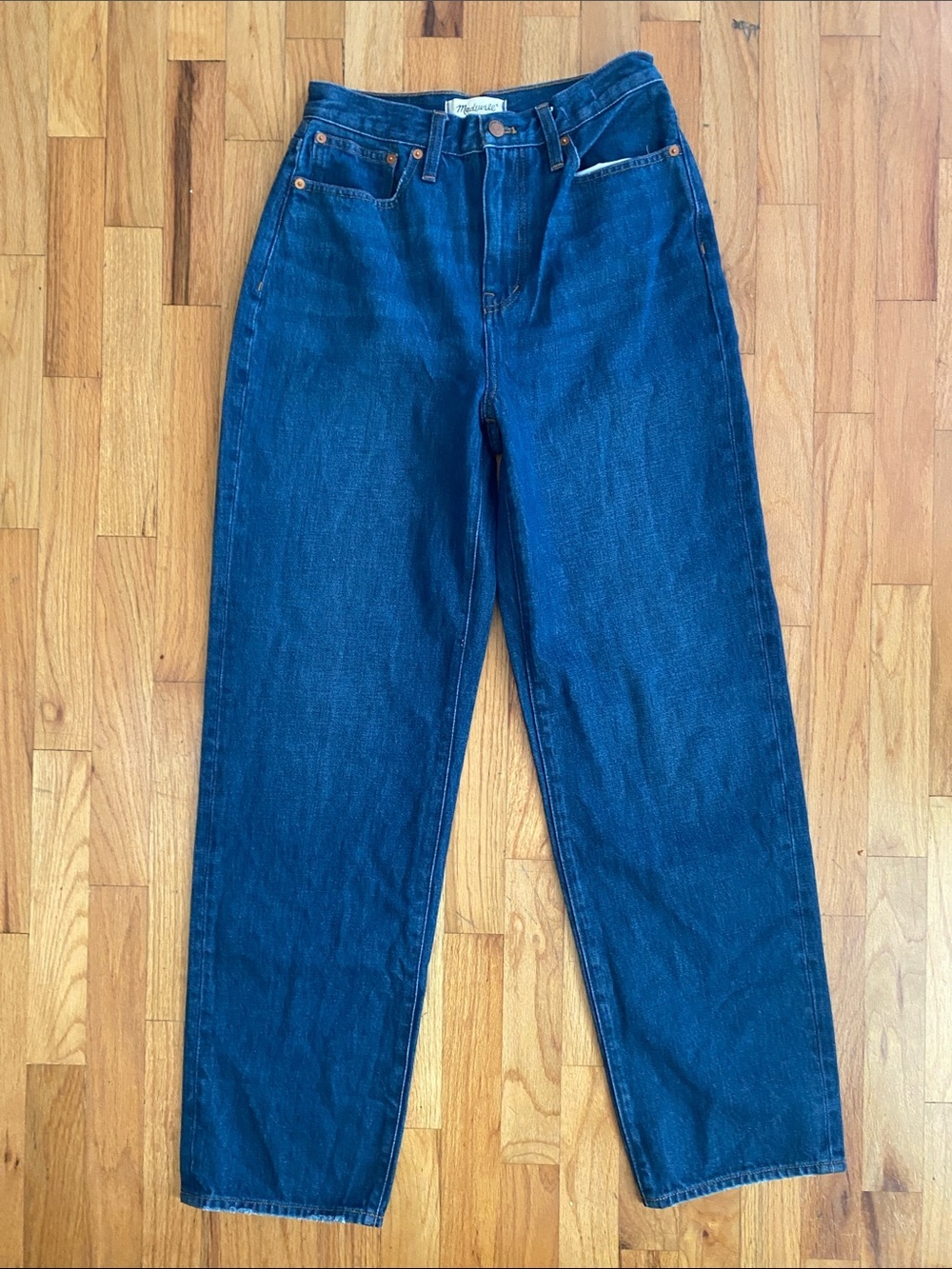 Madewell Baggy Straight Jean